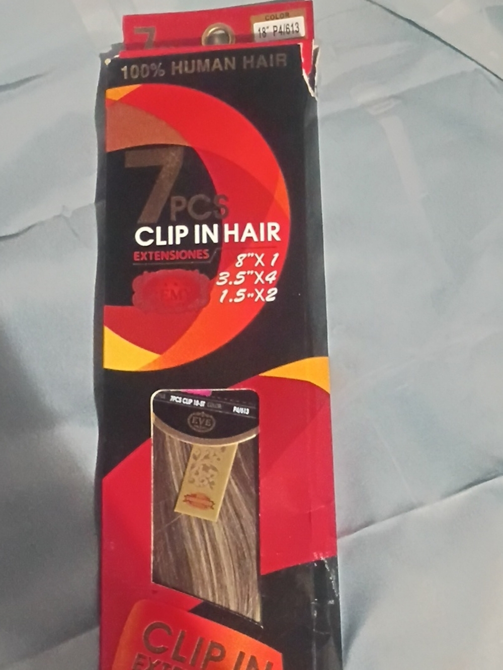 Clip In Hair Extensions 7PCS - Brown Blonde Blend